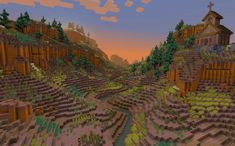 Terraforming Minecraft, Minecraft Environment, Minecraft E, Cool Minecraft Creations, Minecraft Medieval