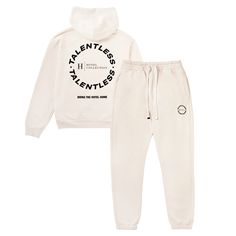 Products Mens Hoodie Mens Sweatpants Details Introducing the Hotel Collection x Talentless Mens Circle Logo Hoodie and Sweatpants Bundle. Crafted from pure cotton fleece both pieces offer durability and comfort. The sweatpants have an elasticated drawstring waist and double pockets, while the hoodie showcases the iconic circle logo. This set is effortlessly stylish for discerning tastes. Pure cotton fleece Iconic circle logo Relaxed fit Logo Circular, Passport Stamps, Women's Circle, Circle Logo, Velvet Collection, Hoodie And Sweatpants, Circle Logos, Hotel Collection, Sweatpants Set