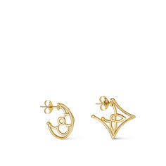 LV Twiggy Earrings S00 - Women - Fashion Jewelry | LOUIS VUITTON ® Lv Jewelry, Earrings Golden, Louis Vuitton Official, Fashion Jewelry, Louis Vuitton