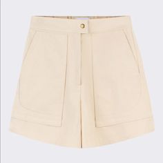 Nwt Wray Canvas Lake Short In Color “Sand,” Size 3x, 100% Cotton Neutral Shorts With Pockets For Day Out, Neutral High-waisted Shorts With Pockets, Beige Summer Shorts For Work, Neutral Workwear Shorts With Pockets, Chic Cream Shorts With Pockets, Spring Shorts With Pockets In Neutral Color, Spring Neutral Shorts With Pockets, Neutral Shorts With Pockets, Cream Shorts With Pockets