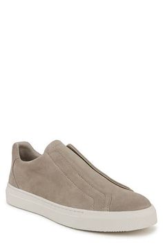 Amplify the casual refinement of your everyday look with this classic slip-on sneaker fashioned from smooth suede. Leather upper and lining/rubber sole Imported Modern Suede Slip-on Sneakers, Casual Suede Slip-on Sneakers With Stitched Sole, Suede Slip-on Sneakers With Contrast Sole, Suede Slip-on Low-top Sneakers, Suede Low-top Slip-ons, Modern Slip-on Suede Sneakers, Suede Slip-on Sneakers With Perforated Toe Box, Classic Slip-on Suede Sneakers, Modern Suede Slip-on Sneakers With Leather Sole