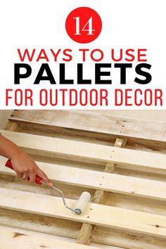 Used Pallets, Funky Junk Interiors, Outdoor Crafts, Work Diy