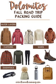 the ultimate fall road trip packing guide