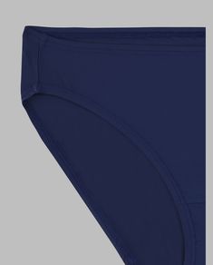 Don't hesitate on these 360 Stretch Microfiber Low-Rise Briefs. The sleek, premium microfiber fabric has a luxuriously smooth and lightweight feel that moves with you. It also features a stretchy elastic waistband that wont roll, dig, or pinch. Plus it stays in place.  Thoughtfully designed for ultimate comfort. These low-rise briefs sit just below the belly button and offers full seat coverage. As always, Fruit of the Loom® panties are tag free and made with a 100% cotton liner for extra comfor Moisture-wicking Stretch Swim Trunks, Solid Color Fitted Swim Briefs, Solid 4-way Stretch Soft Touch Bottoms, Solid 4-way Stretch Bottoms With Soft Touch, Micro-elastic Solid Color Brief Bottoms, Solid Micro-elastic Brief Bottoms, Moisture-wicking Stretch Solid Swim Trunks, Stretch Moisture-wicking Swim Trunks, Sports Briefs With 4-way Stretch