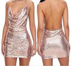 Cinco antes no creía en el amor hasta que un día que estaba en una mi… #romance # Romance # amreading # books # wattpad Sequin Necklace, Plunging V Neck Dress, Women Halter, Halter Mini Dress, Little White Dresses, White Mini Dress, Stunning Dresses, Mini Dress Party, Edgy Fashion