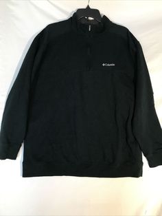 Columbia Sportswear Co. Pullover Sweatshirt/Size XL/ 1/2 Zip/Green #. Condition is "Pre-Owned"  This is a nice, clean sweatshirt.  Perfect for those cold months ahead.  The color is a Dark Green.  Has a 1/2 Zipper that works.  Buyer to pay shipping.  Please visit my store at https://www.ebay.com/str/forthemammas for more sweatshirts and jackets.  Thank you. G Functional Cotton Crew Neck Sweatshirt, Cotton Sweatshirt For Sports Season Outdoor Activities, Functional Cotton Sweatshirt For Sports Season, Cotton Sweatshirt For Outdoor Activities During Sports Season, Cotton Sweatshirt For Outdoor Activities, Long Sleeve Tops For Sports Season, Sportswear Tops With Ribbed Cuffs For Outdoor, Solid Fleece Tops For Outdoor, Solid Fleece Top For Outdoor