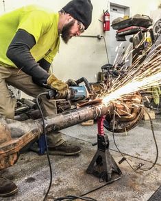 Back to the grind. Photo by Tyler Caine Johnson Back To The Grind, The Grind, Work Environment, Outdoor Power Equipment, Classic Design