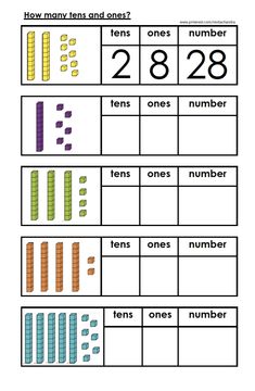 printable worksheet for numbers and counting