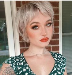 21+ Best Naughty Hairstyles Bob Short Layered Back 2023 | Dare to be different with cheeky hairstyles bob short tiered at the backThe short back length and long bangs are perfect for those who want to change ... Bob Haircut For Fine Hair, Short Layered, Punk Hair, Queen Hair, Edgy Hair