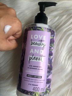 Love Beauty And Planet Lotion, Lavender Body Care, Love Beauty Planet, Lavender Body Lotion, Beauty And Planet, Lavender Lotion, Beauty Planet, Scented Lotion, Beauty Products Gifts