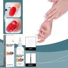 Nail Oil Remover, Gel Remover, Instant Sol Diluent, Gel Remover Material: PET Color: as the picture shows, (Due to the difference between different monitors, the picture may have slight color difference. please make sure you do not mind before ordering, Thank you!) Size: 13x3.5cm,(Please allow 1-3mm error due to manual measurement. please make sure you do not mind before ordering.) Color: White. Dark Red Gel Polish, Red Gel Polish, Sally Hansen Gel, Nail Polish Glitter, Types Of Nail Polish, Black Gel Nails, Set Nails, Red Gel Nails, Blue Gel Nails