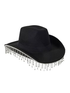 PRICES MAY VARY. The hat is made of soft material, light in weight, soft and comfortable, not easy to aging The design of rhinestone tassel decor can also add fashion to your daily wear, making you glitter in the crowd, and you will get many compliments Suitable for masquerade,disco party,rodeo,festival party,bride party,black party,etc. It is the perfect gift that you give to family, relatives and friends on holiday or anytime you want. Please kindly check the SIZE CHART in Product Description Western Style Adjustable Hat With Rhinestone Fringe, Adjustable Festival Hats With Rhinestone Fringe, Adjustable Rhinestone Fringe Hat For Festivals, Halloween Cow, Rhinestone Halloween, Bride Party, Tassel Decor, Western Cowboy Hats, Tassels Decor