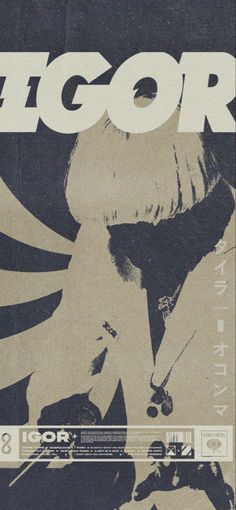 an advertisement for a concert with a man in black and white on the front cover