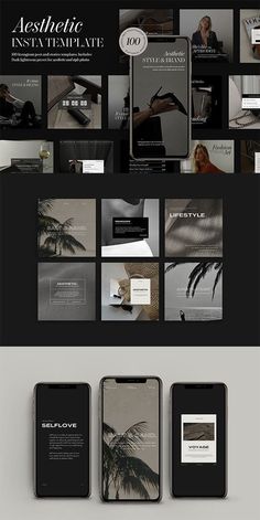 the website design for aesthetic, an interior and furniture store