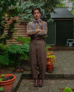 Experimental Fashion, Masc Fashion, Masc Outfits, Mens Fashion Inspiration, Looks Street Style, Cool Fits, Secret Obsession, 70s Fashion, Streetwear Fashion