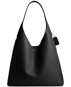 COACH - Brooklyn Large Leather Shoulder Bag Coach Brooklyn Shoulder Bag, Coach Brooklyn, Fall Princess, Fall Chic, Fancy Bags, Functional Accessories, Designer Gifts, Large Bag, Small Accessories