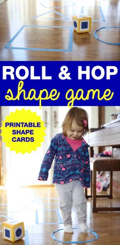 Game For Toddlers, Hokey Pokey, Shape Games, Shapes Preschool, Learning Shapes, Train Activities