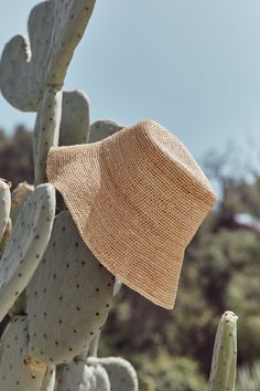 Here’s a cool update on a classic bucket hat with its slightly deeper crown and crafted from the natural raffia crochet. Perfect for keeping the sun out of your face during the warmer seasons. Raffia Crochet, Chic Crochet, Velvet Tees, Crochet Bucket, Crochet Bucket Hat, Bucket Hat, The Sun, Crown, Velvet