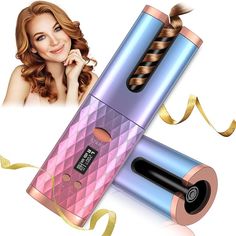 About this item
Intelligent Automatic Curling Iron: One-click automatic curling which is no skill needed! A large LED display presents the temperature, direction, and timer. Say bye to the messy cable, only a button to auto-create beautiful curls anytime, anywhere
6 Temps & 6 Timing Setting: 6 temps of the curling wand are designed for different hair textures, 300-340 ℉ for fragile hair, 340-380 ℉ for soft hair, 380-390 ℉ for coarse hair. 8-18 s auto curling time with left/right curly direction can easily meet your different needs
Anti-tangled & Anti-scalding: Rotating curling iron adopts a smart sensor chip that allows it to auto-stop when it senses tangling. The cordless automatic hair curlers come with a double-layer heat insulation shell that protects your hands and face from heat Curl Secret, Automatic Curling Iron, Automatic Hair Curler, Gear 3