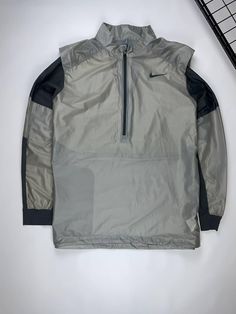 Nike golf jacket anorak nylon rain silver dri-fit man XXL Size: XXL / 58 / 5 Condition: 10/10 Measurements:    Chest  26.38 in 67 cm     Length  31.5 in 80 cm     Shoulders  20.08 in 51 cm     Sleeve Length  26.38 in 67 cm     Hem  25.98 in 66 cm Please check all the photos and measurements carefully before purchasing ? If you have any questions - contact me NO RETURNS AND REFUNDS ?? Delivery: USA - 3-4 weeks Europe and Asia - 2-3 week Canada - 1-2 month Australia - 1-2 month World - 3-4 weeks (RARE DELAYS MAY HAPPEN SOMETIMES) Custom: I ship it like a gift and 20$ no name piece Fit Man, Golf Jacket, Golf Jackets, Nike Golf, Silver Man, Nike Dri Fit, Mens Fitness, Dri Fit, Favorite Outfit