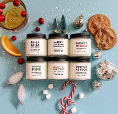 Best Sellers Holiday Sample Set | Soy Wax Candles - Pretty by Her- handmade locally in Cambridge, Ontario Holiday Product Photography, Sweet Whipped Cream, Candle Samples, Christmas Smell, Holiday Punch, Educator Gifts, New Home Cards, How To Age Paper, Winter Candle