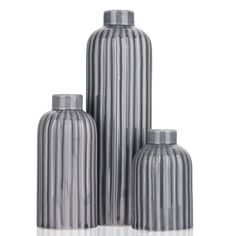 PRICES MAY VARY. Gray Vases For Decor - Showcase Your Style With This Decorative Gray Ceramic Vase Set Of 3. Create A Space In Your Home With Refined Rustic, Yet Elegant And Effortlessly Beautiful Home Décor Pieces, Perfect For All Seasons And Holidays. Gray Ceramic Vases Have A Delicate Texture And Are Easy To Wash Maintenance Free Long Lasting And Maintenance Free- Crafted From 100% Ceramic, This Gray Ceramic Vase Set Decorative Vases For Home Decor Combine A Modern Vases Style, This Gray Vase Mantle Farmhouse Decor, Vases Living Room, Mantle Farmhouse, Table Fireplace, Fireplace Mantel, Vase Set, Small Vase, Room Table, Living Room Table