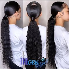 Curly Braided Ponytail For Black Women, Cute Extended Ponytails, Long Curly Ponytail Weave, Curly Low Ponytail Black Women, Long Curly Ponytail Black Women, Low Curly Ponytail Weave, Slick Ponytail Weave, Curly Ponytail Weave, Low Ponytail Hairstyles