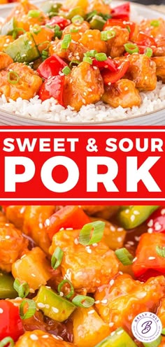 this sweet and sour pork recipe is so good that it's ready to be eaten