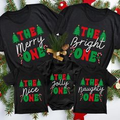 JungleVibesByJulie - Etsy Christmas Girls Trip Shirts, Funny Family Pictures, Christmas Outfits For Family Pictures, Girl Trip, Christmas Pj, Matching Family Christmas Pajamas, Trip Shirts, Halloween Party Outfits, Girls Trip Shirts