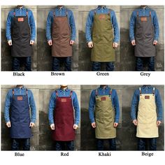 Personalize Apron Apron for Gift Apron for Mother Bakery - Etsy Philippines Casual Cotton Apron With Pockets, Bakery Apron, Apron Barista, Denim Apron, Bbq Apron, Gardening Apron, Custom Aprons, Personalized Aprons, Chef Apron