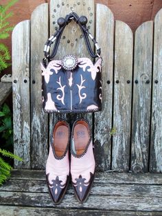 Upcycle Cowboy Boots, Repurpose Cowboy Boots, Montana Cowboy, Cowboy Boot Crafts, Western Style Purse, Boot Purse, Cowboy Boot Purse, Martina Mcbride