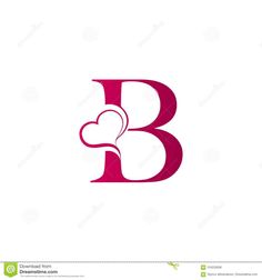 letter b with heart shape logo design stock photo image 379784 black bedroom furniture sets home design ideas