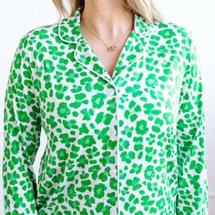 Transform your sleep and loungewear game with The Green Leopard Women’s Button Down Short Set - perfect for chillin' at home! These comfy sets fit true to size. Button Down Pajamas, Milk Baby, Comfy Sets, Baby List, Baby Milk, Sleep And Loungewear, Short Set, Short Sets, Button Downs