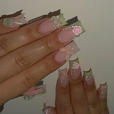 Nails Art Simple, Nail Art 2022, Design Nails Art, Nail Art 2023, Nail Art For Short Nails, Art For Short Nails, Quince Nails, Quinceanera Nails, 2023 Nail