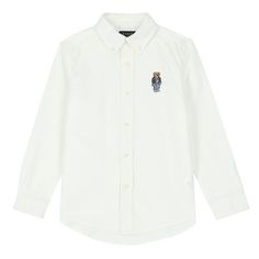 Brand New With Tags, Ralph Lauren Boys Button Down White Shirt. Size 7. Long Sleeves. Cotton Long Sleeve School Shirt, Long Sleeve School Tops With Button Closure, Long Sleeve Tops With Button Closure For School, Long Sleeve Shirt With Button Closure For School, Classic Long Sleeve Tops For School, Classic Cotton School Shirt, Classic School Shirt With Button Closure, Preppy Cotton Shirt With Button Closure, Classic Button-up Tops For School