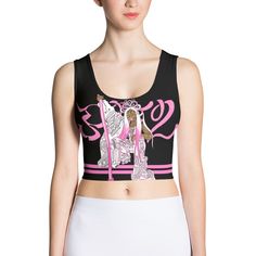 Nicki Minaj Tour | Pink Friday 2 Crop Tank Top | Gag City Shirt Hi, Barbz!! These are created as ordered, so, no refunds or exchanges. Please check size guide and your measurements before ordering. Thank you so so much. Look fabulous in an all-over printed, body-hugging crop top. • 82% polyester, 18% spandex. • Fabric weight: 6.78 oz/yd² (230 g/m²) (weight may vary by 5%) • Material has a four-way stretch, which means fabric stretches and recovers on the cross and lengthwise grains. • Made with Pink Fitted Tops For Streetwear, Sublimation Print Tops For Summer Concert, Summer Tops With Sublimation Print For Concerts, Trendy Sublimation Print Tops For Concerts, Trendy Tops With Sublimation Print For Concerts, Fitted Y2k Tops With Custom Print, Fitted Printed Tops For Streetwear, Fitted Rave Tops For Spring, Fitted Custom Print Tops For Spring