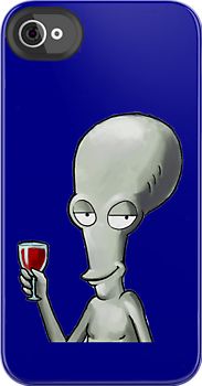 an alien holding a glass of wine in its right hand and looking at the camera