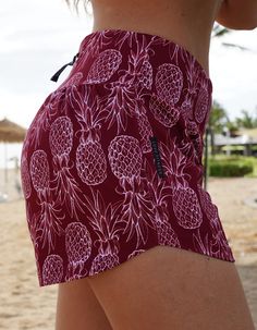 Pineapple Runners- If You Were a Fruit..You Would Be a Pineapple. Whether you are going out, working out, or hitting the beach, a comfortable pair of shorts make all the difference. Our Pineapple Runners were designed with a high waistband that hugs you, keeping your shorts in place, while the bottom is constructed with a loose, lightweight fabric that allows you to move freely. Made with a buttery soft, woven material. Now based on new and improved sizing. True to size! Please refer to our sizi Red Pineapple, Country Outfits Women, Love Fitness Apparel, Be A Pineapple, Workout Shorts Women, Older Women Fashion, Love Fitness, Fitness Apparel, Fitness Clothing