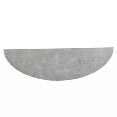 an oval shaped concrete object on a white background