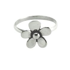 small cute flower sterling Silver daisy style Ring, made of 925 sterling silver featuring an daisy petal flower motif. Flower power! Polished finish with darkened details. Measurements: 2mm band width Material 925 sterling silver Cheap Silver Flower Shaped Rings, Cheap Adjustable White Flower Ring, Motif Flower, Daisy Petals, Petal Flower, Flower Motif, Cute Flower, Flower Ring, Daisy Flower