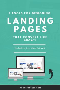 the 7 tools for designing landing pages that convert like crazy, including free video instructions