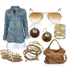 summer! Teenage Hairstyles, Mode Tips, Quoi Porter, Denim Outfits, Mode Casual, Teen Clothing, Outfit Casual