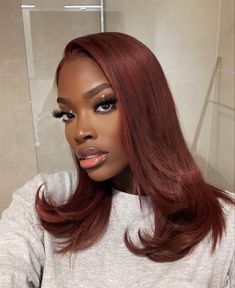 Dye For Black Hair, Hair Dye For Black Hair, Medium Auburn Hair Color, Auburn Hair Dye, Medium Auburn Hair, Dark Auburn Hair Color, Auburn Hair Color, Dark Auburn Hair