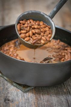 Sheri Castle’s Texas-Style Pinto Beans | Southern Foodways Alliance - Southern Foodways Alliance South Texas Recipes, Texas Cowboy Beans, Texas Beans Recipe, Cracker Barrel Pinto Beans Recipe, Pinto Bean Recipes Southern, Dried Pinto Bean Recipes, Bbq Pinto Beans Recipe, Southern Pinto Bean Recipes, Pinto Beans Stove Top