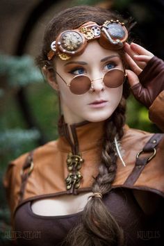 25 Epochal And Inspiring Steampunk Dresses For Women Steampunk Dresses, Steampunk Glasses, Art Steampunk, Steampunk Dress