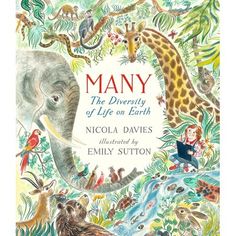 the book cover for many, the diversity of life on earth