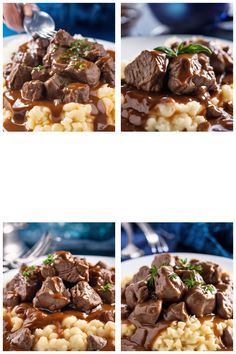 [object Object] Recipes For Beef Tips, Recipes For Beef, Stuffed Shells Ricotta