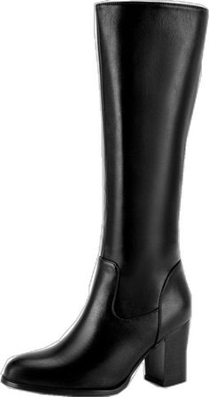 Trendy Formal Boots With Round Toe, Trendy Almond Toe Office Boots, Trendy Almond Toe Boots For Office, Trendy Office Boots With Almond Toe, Trendy Formal Heeled Boots With Round Toe, Trendy Heeled Boots With Round Toe For Formal Occasions, Elegant Winter Platform Boots With Round Toe, Formal Heeled Boots With Round Toe, Chic Fitted Wedge Boots With Round Toe