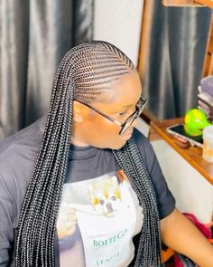 Yeboyebo Hairstyle, New Braided Hairstyles, Lemonade Braids Hairstyles, Cornrows Braids For Black Women, Hairstyles For Ladies, Short Box Braids Hairstyles