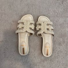 Sam Edelman Pearl Sandals, Never Worn!! Pearl Sandals, Sam Edelman Shoes, Cream White, Sam Edelman, Women's Shoes Sandals, Shoes Sandals, Size 7, Women Shoes, Sandals